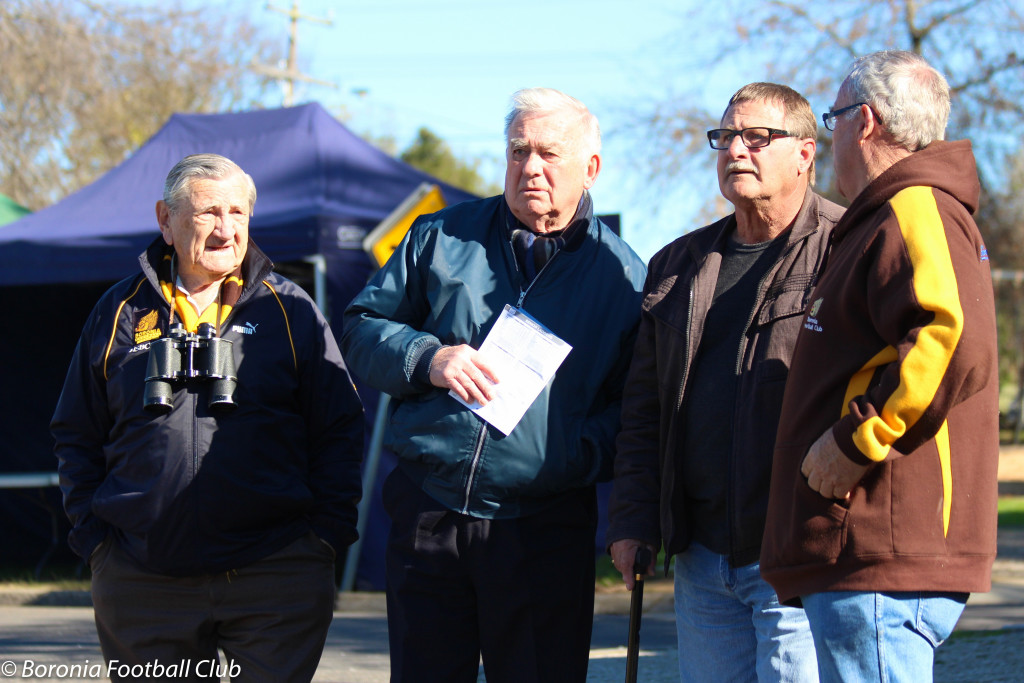Life Members ~ Bob Henry, Nigel Spokes, Laurie Reilly and Mick Kimmitt in 2015