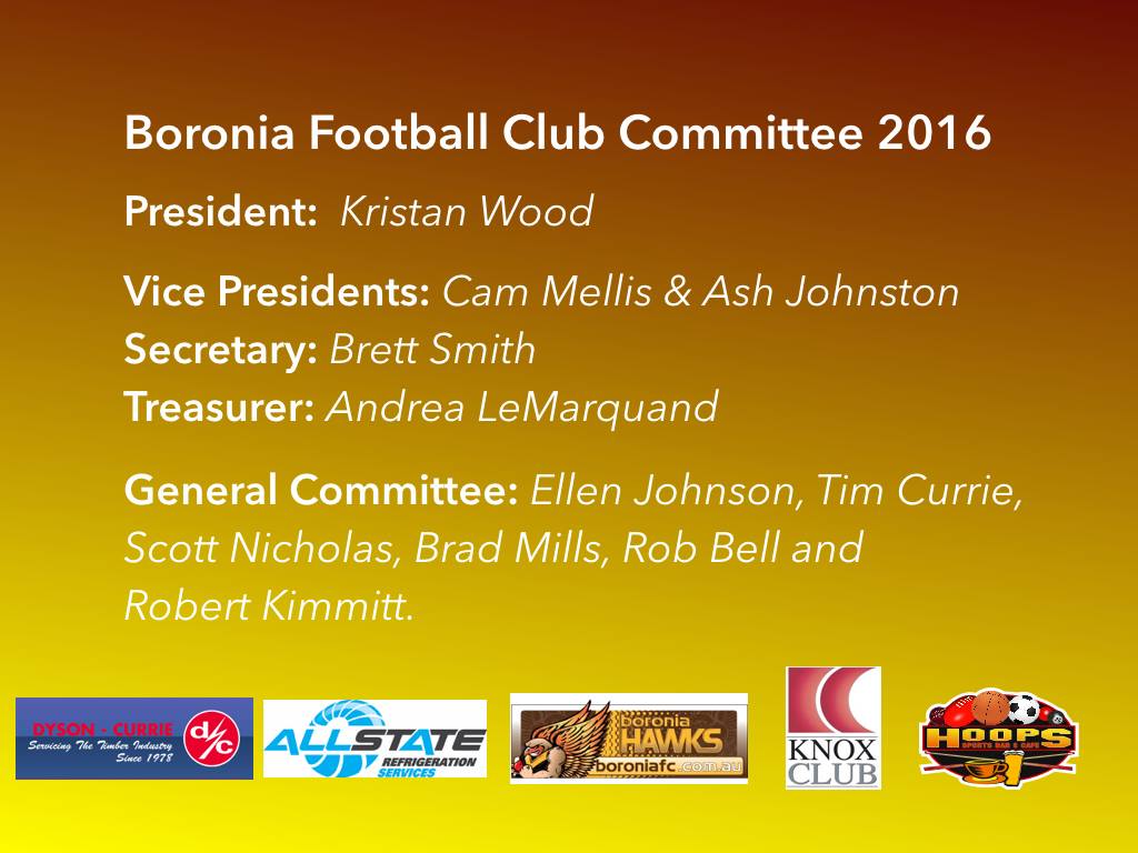 Executive Committee 2016