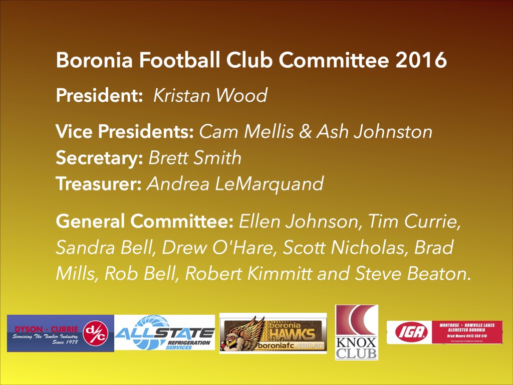 BFC Committee 2016