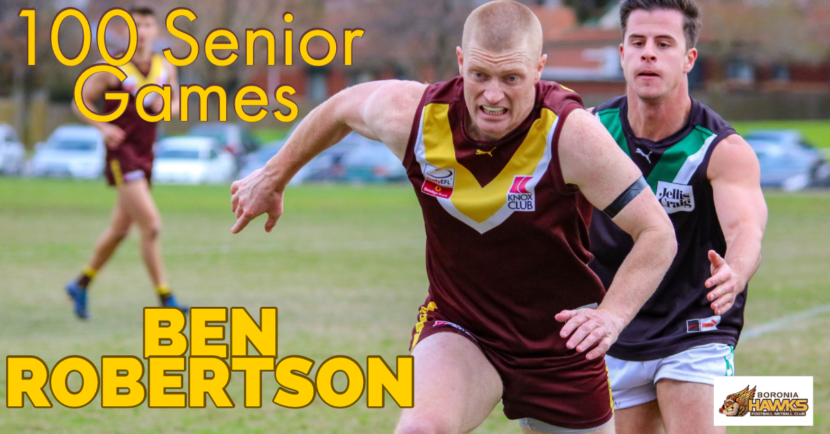 100 GAMES BEN ROBERTSON